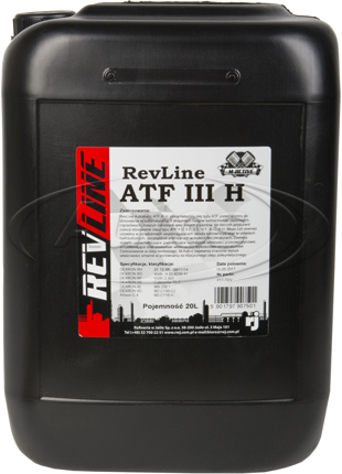 Олива трансмісійна Revline Automatic ATF IIIH Semisynthetic - 20 літрів